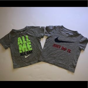 Gray Infant Nike Tees